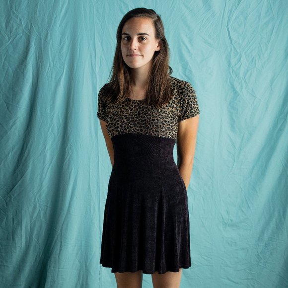 ULTIMATE BLUES | Vintage 1980s Leopard Print Dress - Picture 1 of 3